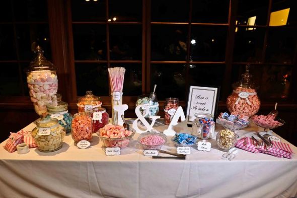 **Photo Recap**Lots of Reception Details!!** Extremely Pic Heavy! :  wedding photo recap tables cake cigar bar candy buffet guest book ANNA  JON 2011   LOW RESOLUTION 476