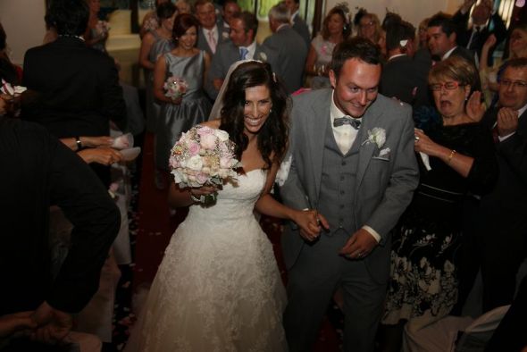 **Photo Recap**The Ceremony!!** Very Pic Heavy! :  wedding photo recap ceremony petals cones programs personal vows  MG 9652
