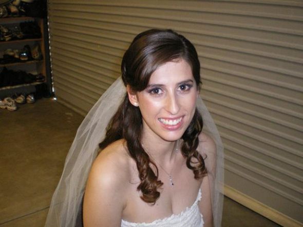 Hair & Makeup Trial! Help me choose my hairstyle! pretty please :) pics :  wedding hair makeup trial choose pics poll updo half up half down Half Up 3.1