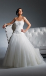 Anyone wearing a David Tutera Dress???  I love mine!! :  wedding david tutera dress princess two in one Dress Long