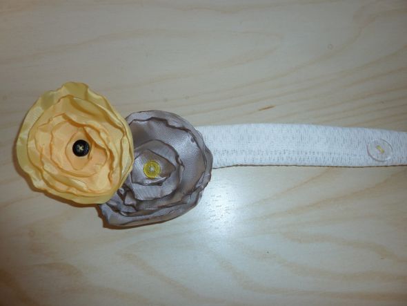 Satin Flower Wrist Corsage