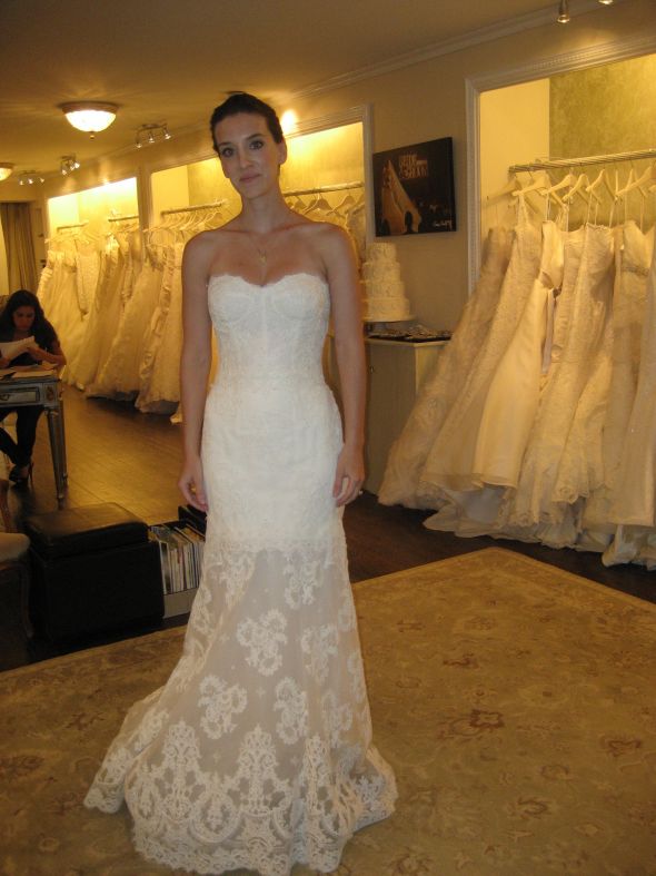 Monique Lhuillier Brides - Dresses! :  wedding monique lhuillier dress IMG 1985