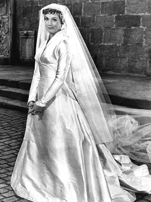 Wedding dress from a movie or