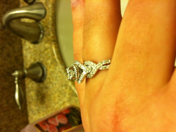 ENGAGED 1-21-12 & RING PORN :) :  wedding ring porn diamond jb robinson Photo