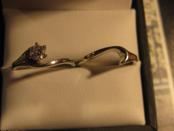 Post your ring sets (Ering with Band) :  wedding Ering With Band Aug 6 11 007