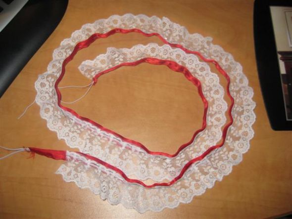 My DIY Garter Belt Progress (long)  - Pics included :  wedding Garter Belt Jan 25 2012 024 Small