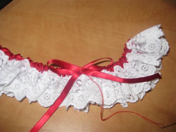 My DIY Garter Belt Progress (long)  - Pics included :  wedding Garter Belt Jan 28 2012 015 Small