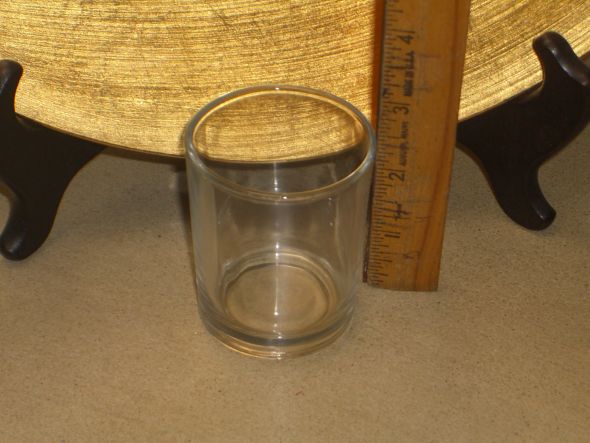 Corona del Mar, CA -For Sale- Gold Chargers, Candy Buffet Glass Canisters, Vases :  wedding trumpet vases chargers reception decorations candles candy buffet bar glass canisters ribbon CIMG4751