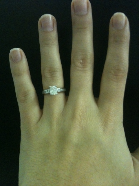 Show me your channel set bands! :  wedding Ring 1
