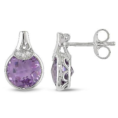 Colored jewelry brides, any pix? : wedding Amethyst