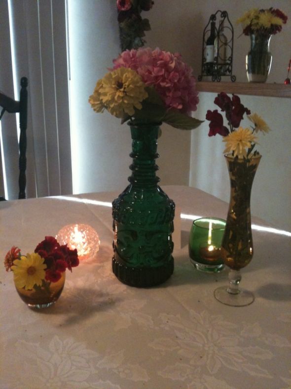 What are you doing for centerpieces? :  wedding Center1