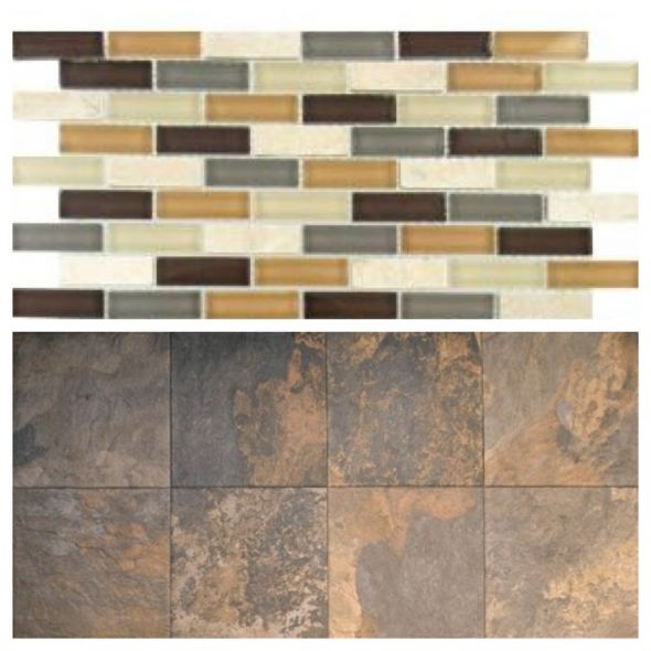 help me pick bathroom tile/border for shower :  wedding Tile 3
