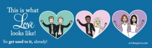 Gay Marriage : wedding Bumpers