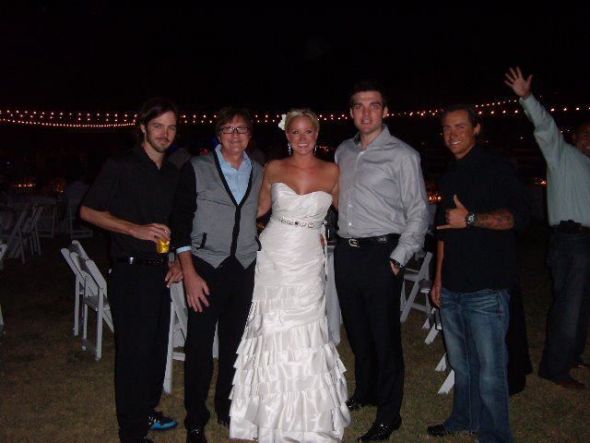My 9/24 DIY wedding - Guest pics.  It was awesome!!!  PIC HEAVY, but worth it! :  wedding wedding ceremony recap dress pictures guests 309831 2439988556450 1153860862 4344141 1604928418 N
