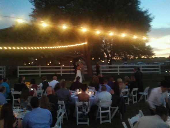 My 9/24 DIY wedding - Guest pics.  It was awesome!!!  PIC HEAVY, but worth it! :  wedding wedding ceremony recap dress pictures guests 325724 2251875014603 1180106256 32231477 208585866 O