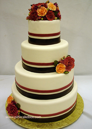 What would you call this type of frosting? :  wedding cake texture Fondant Wedding Cake Images