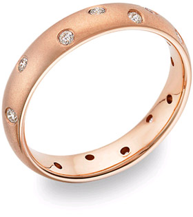 Help with finding a wedding band for a unique e ring : wedding ring band unique unusual engagement Rosegold5