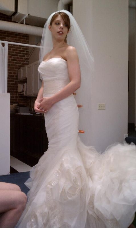 Vera Wang's 'Gemma' Dress aka Hilary Duff dress :  wedding vera wang gemma hilary duff Vera