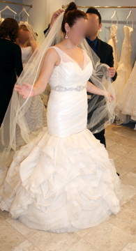 Mermaid & Trumpet Gowns! : wedding mermaid trumpet gown dress comfort IMG 1222