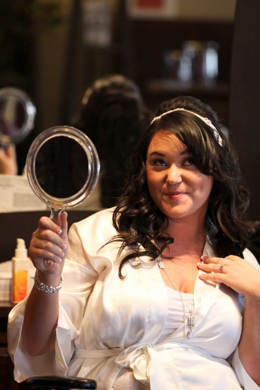 Salon (hair and makeup) -Day Of: My October 15th, 2011 Wedding Pro Pics :  wedding salon day of wedding hairstyle makeup Julie And Brad Oct 15 2011 35