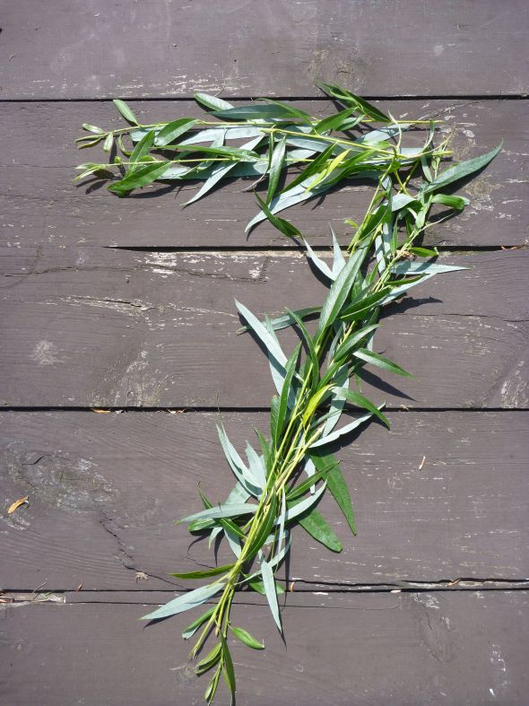 Outdoorsy Table Numbers :  wedding diy leaves nature outdoors reception rock rustic table numbers 7