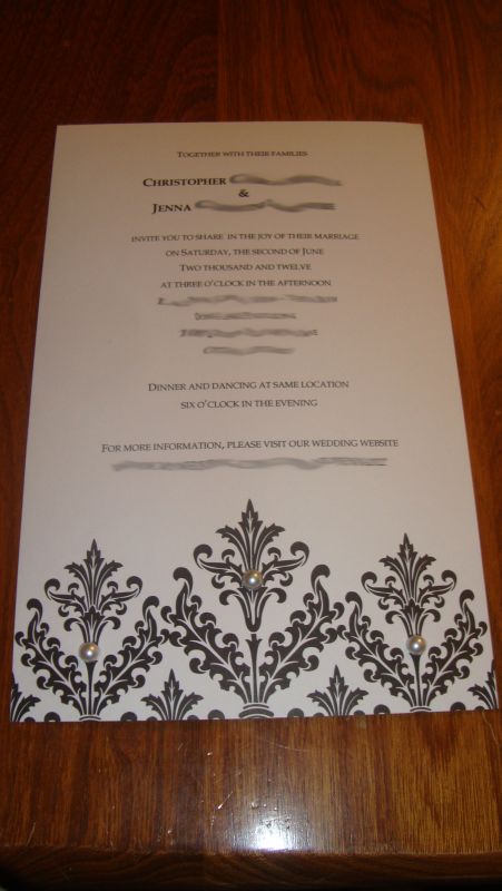 Show me your invitations!! :  wedding CompletedInvitePostVersion