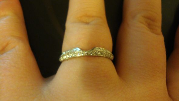Post your ring sets (Ering with Band) :  wedding RingBand1