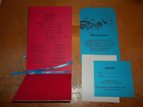 diy invites opinions please sorry big images wedding butterfly blue red