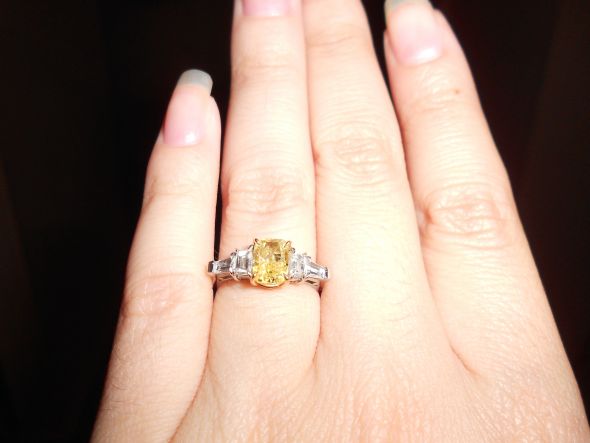I want to see some color e-rings! :  wedding 3