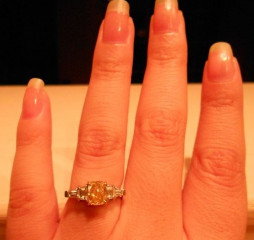 Fancy cut e-rings :  wedding fancy cut fancy shapes Ring1