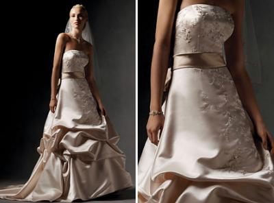 Oleg Cassini Wedding Gowns on Never Worn White Ivory Dress Oleg Cassini Embroidery Wedding Dresses A