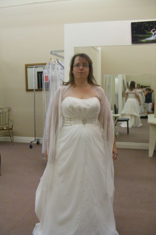 Any PLus size Mori Lee Brides out there? Let me see your pictures. :  wedding mori lee plus size 1 dresses mori lee 1603 More Wedding 002