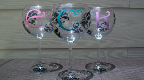 sangria bright pink and blue wedding blue pink purple Il