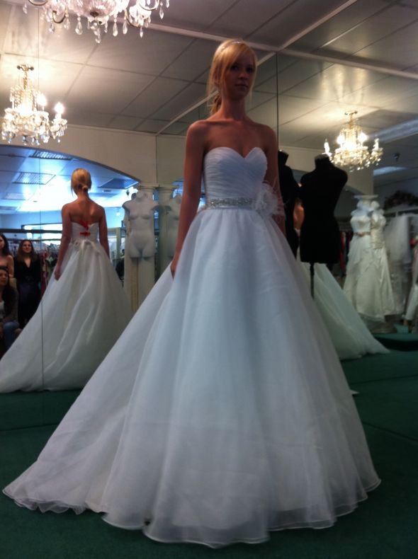Dress Shopping Journey Complete With Casablanca 1827. Anyone Else? :  wedding dress shopping casablanca 1827 champagne ivory Jhos 012