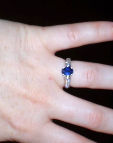Newly engaged, introducing myself.... plus ring pics! :) : wedding newly engaged 1 ceylon sapphire north shore massachusetts vintage 228788 10150200387286871 501311870 7332648 6908591 N