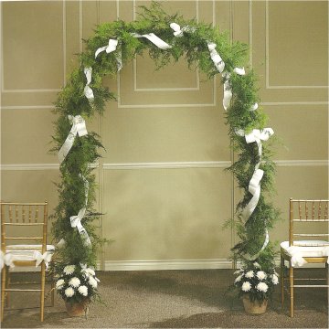 wedding wedding arch decor non floral Church Wedding Decorations Arch 01