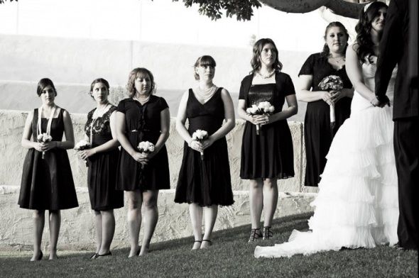 Small bouquets (or just a few flowers)...can we see them? :  wedding Small Bm Bouquets