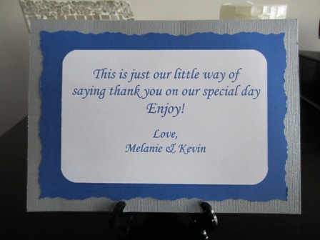 Photo updated wedding cookie bar sign reception IMG