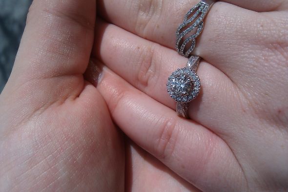 WOULD LOVE TO SEE PICTURE OF HALO RINGS ON FINGERS!! :  wedding IMAG0149