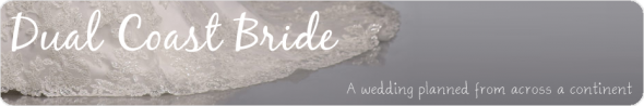 Share Your Blogs - September 2011 : wedding share your blogs september 2011 september blog wedding planning blogs Dual Coast Banner