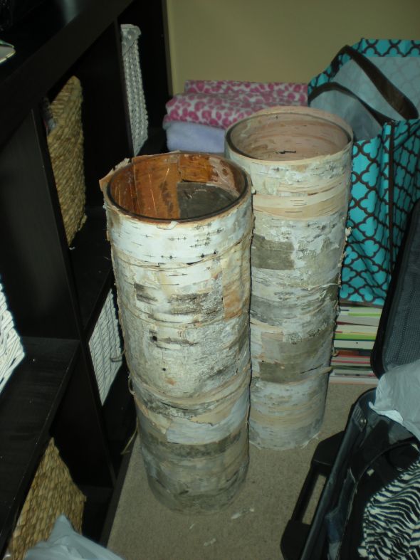 wedding rustic wedding decor joshua These are my large vases for the 