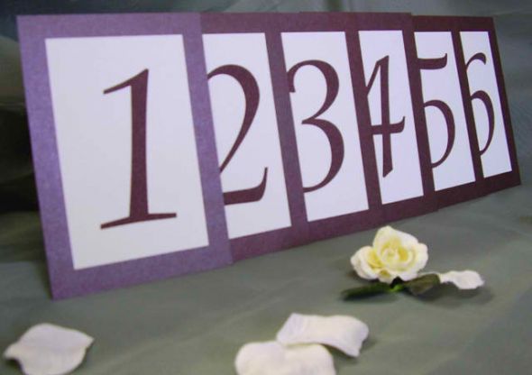 Need help with DIY ideas... : wedding diy contact paper wood grain craft project wood sticker Table Numbers