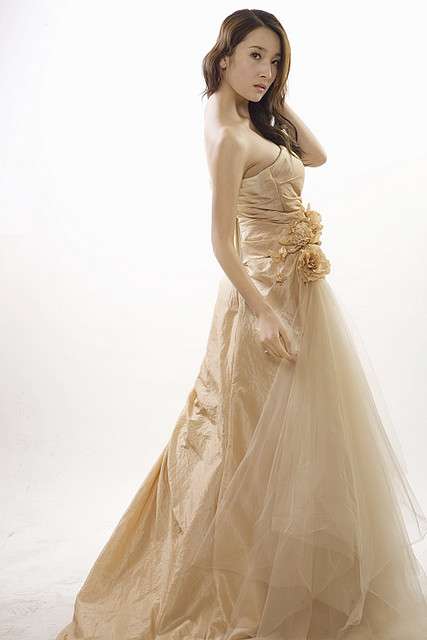 What color wedding dress for a Christmas theme wedding Pretty White And 