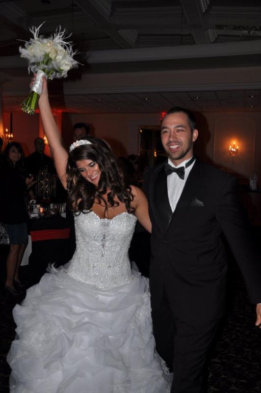 damask and feathers - is it ok? : wedding damask flowers feathers ceremony bouquet centerpieces Flower3