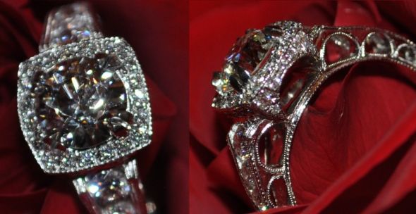 Just for FUN...Lets Trade Rings :  wedding trade engagement ring rings sparkly sparkle 1 Dual Pic
