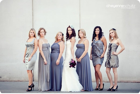 wedding Purple Grey Unmatched Bridesmaids Dresses Thumb2 10 months ago