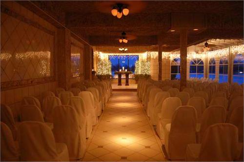 POST A PHOTO OF YOUR VENUE :  wedding venue reception hall reception photo husband wife ceremony bride groom Ceremony