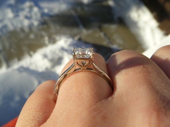 1 Carat princess solitaire? : wedding 1 carat princess ring My Ring