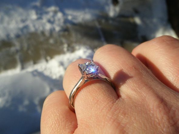 1 Carat princess solitaire? : wedding 1 carat princess ring Ring2