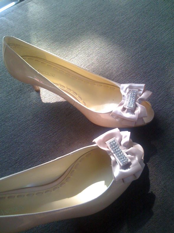 My Light Pink Low Heel Wedding Shoes wedding IMG 8154 9 months ago